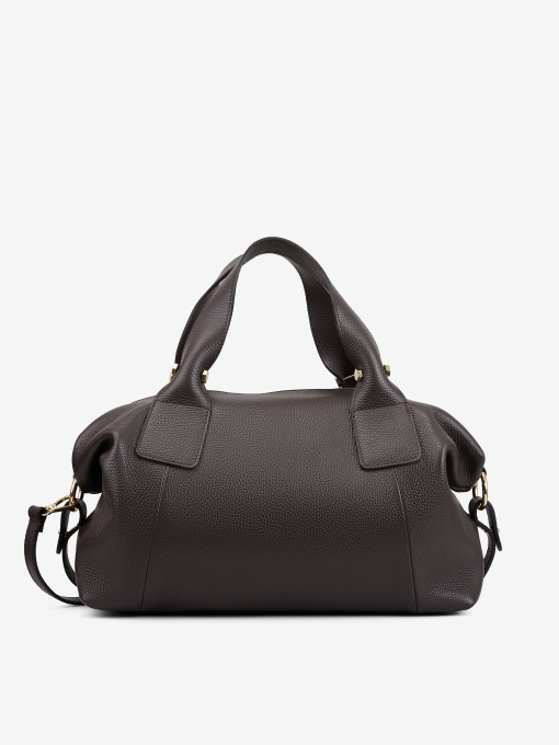 Сумка жіноча шкіряна саквояж велика Regina Notte Travel bag модель 2000000284903 Фото