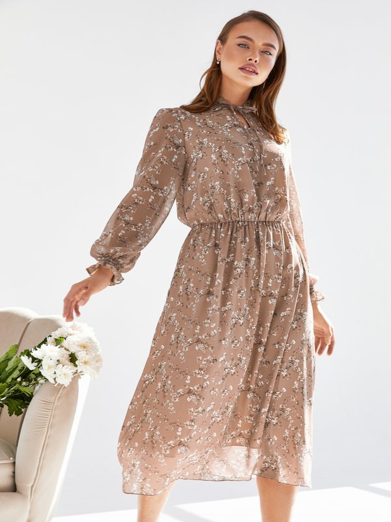 Платье миди Gepur модель 38377 Фото