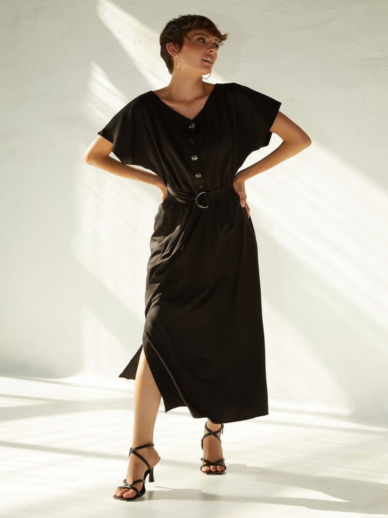 Платье миди Gepur модель 39342 Платье миди Gepur модель 39342 Фото