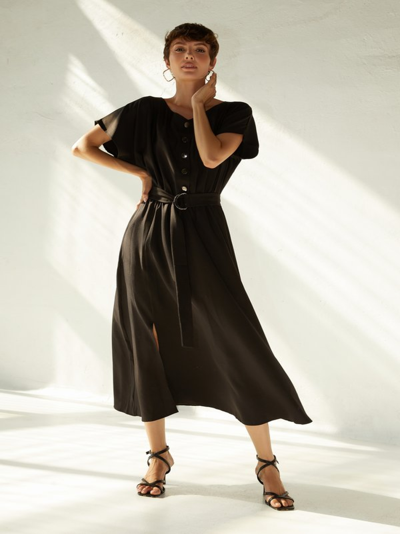 Платье миди Gepur модель 39342 Платье миди Gepur модель 39342 Фото