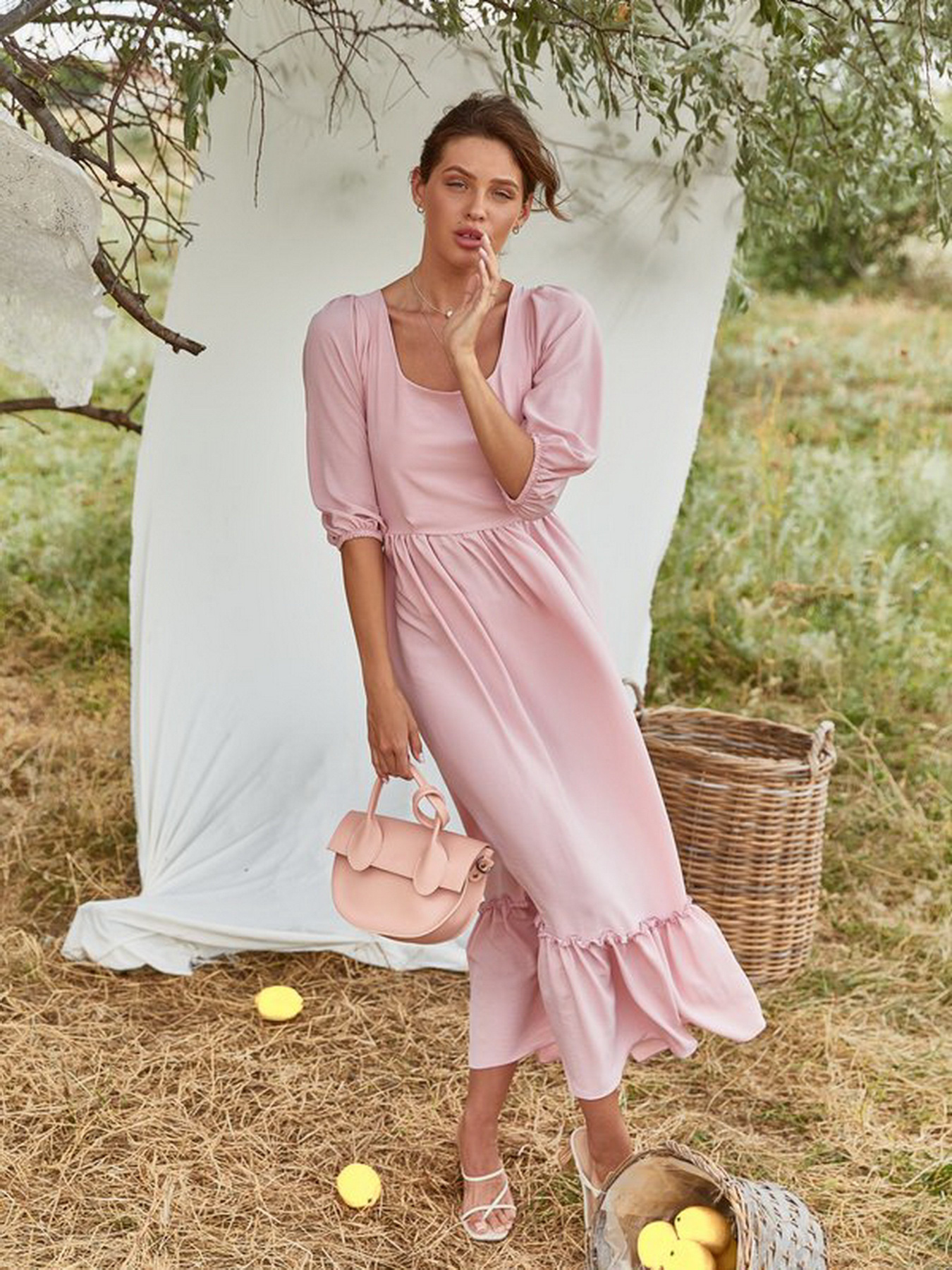 Платье миди Gepur модель 39440 Платье миди Gepur модель 39440 Фото