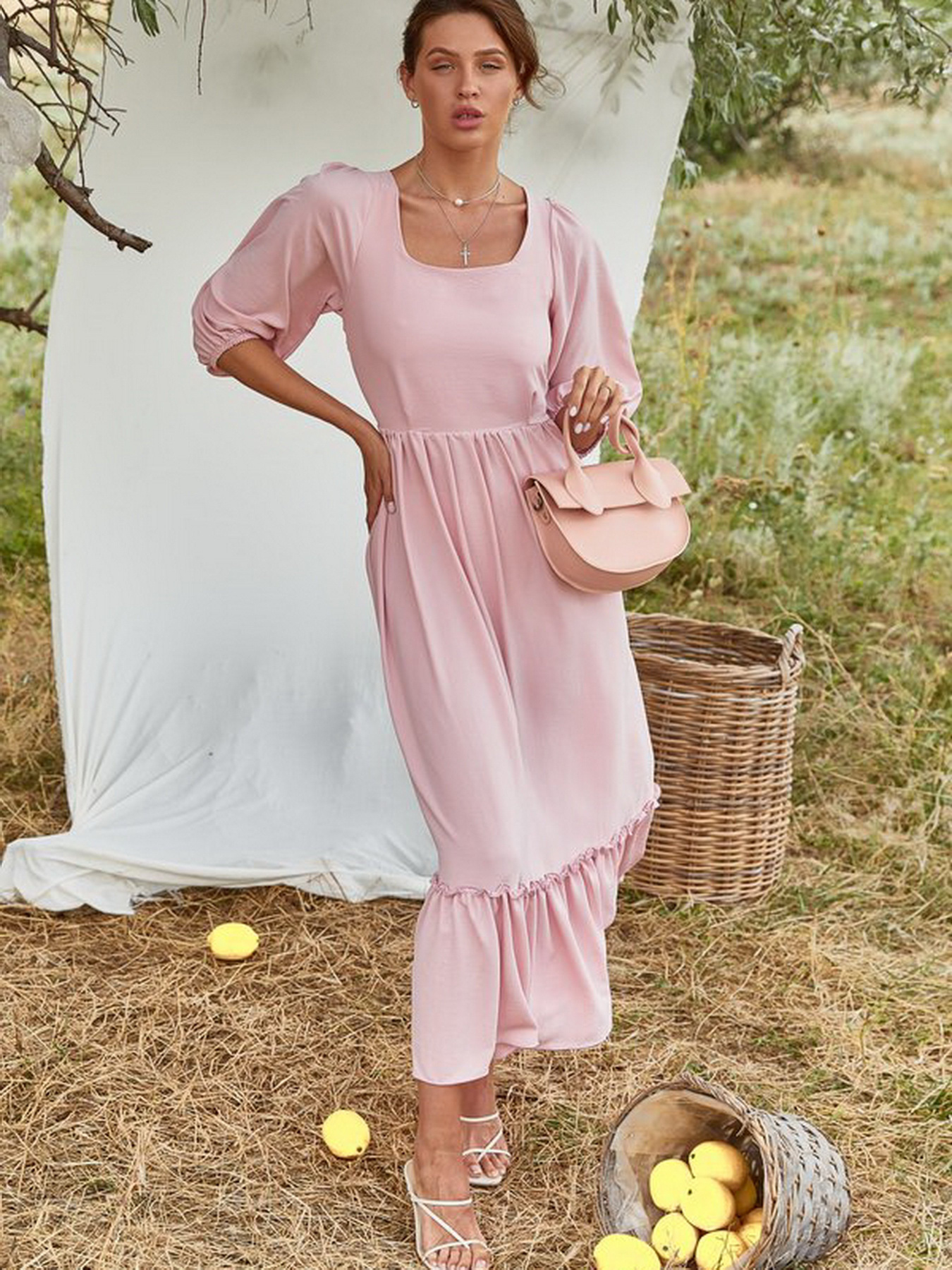 Платье миди Gepur модель 39440 Платье миди Gepur модель 39440 Фото