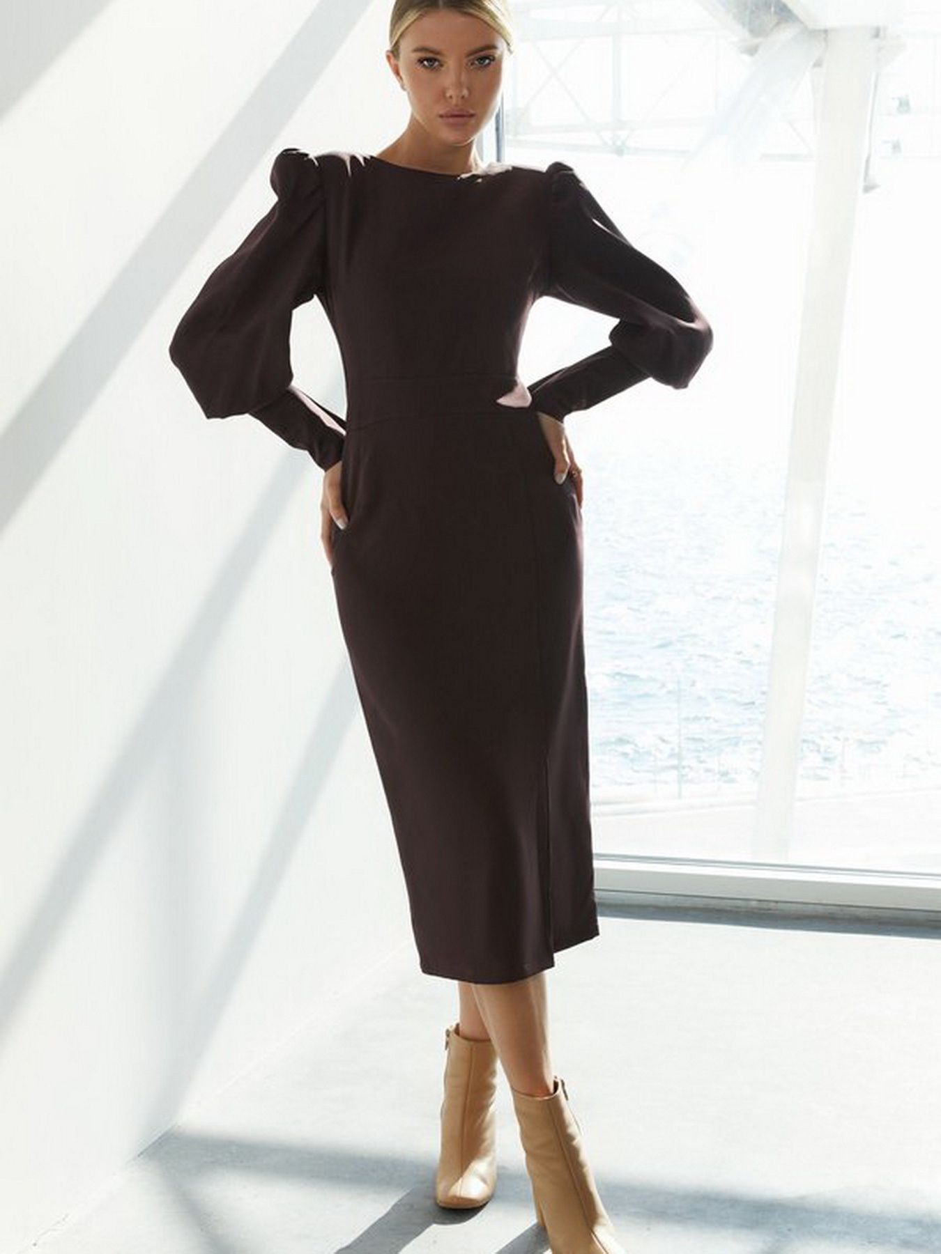 Сукня міді Gepur модель 40251 Фото