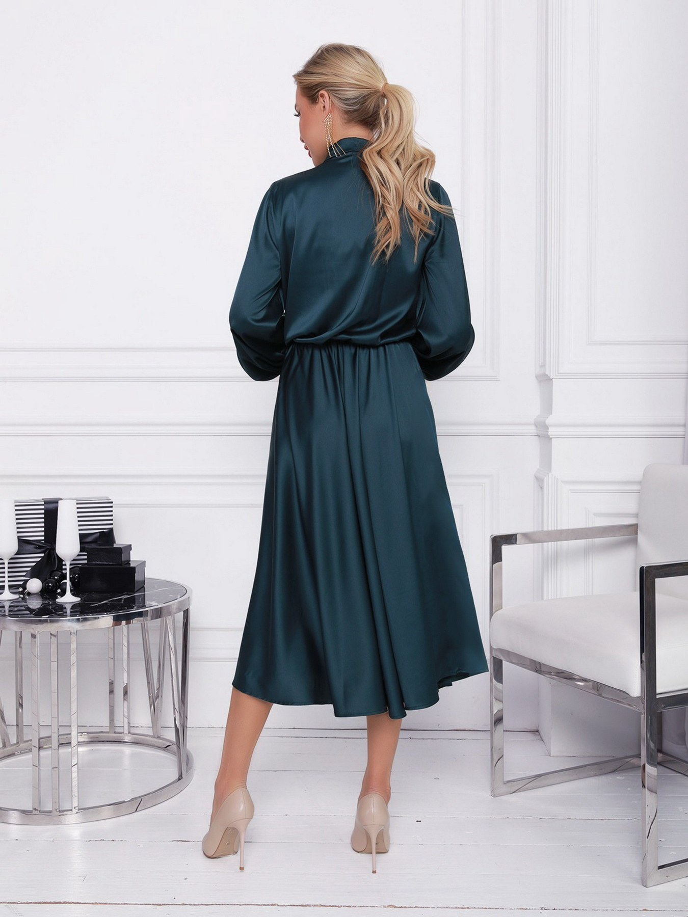 Сукні ISSA Plus модель 12380_green Сукні ISSA Plus модель 12380_green Фото