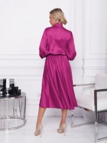 Платья ISSA Plus модель 12380_raspberry Фото