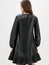 Платье мини ISSA Plus модель 12372_black Фото