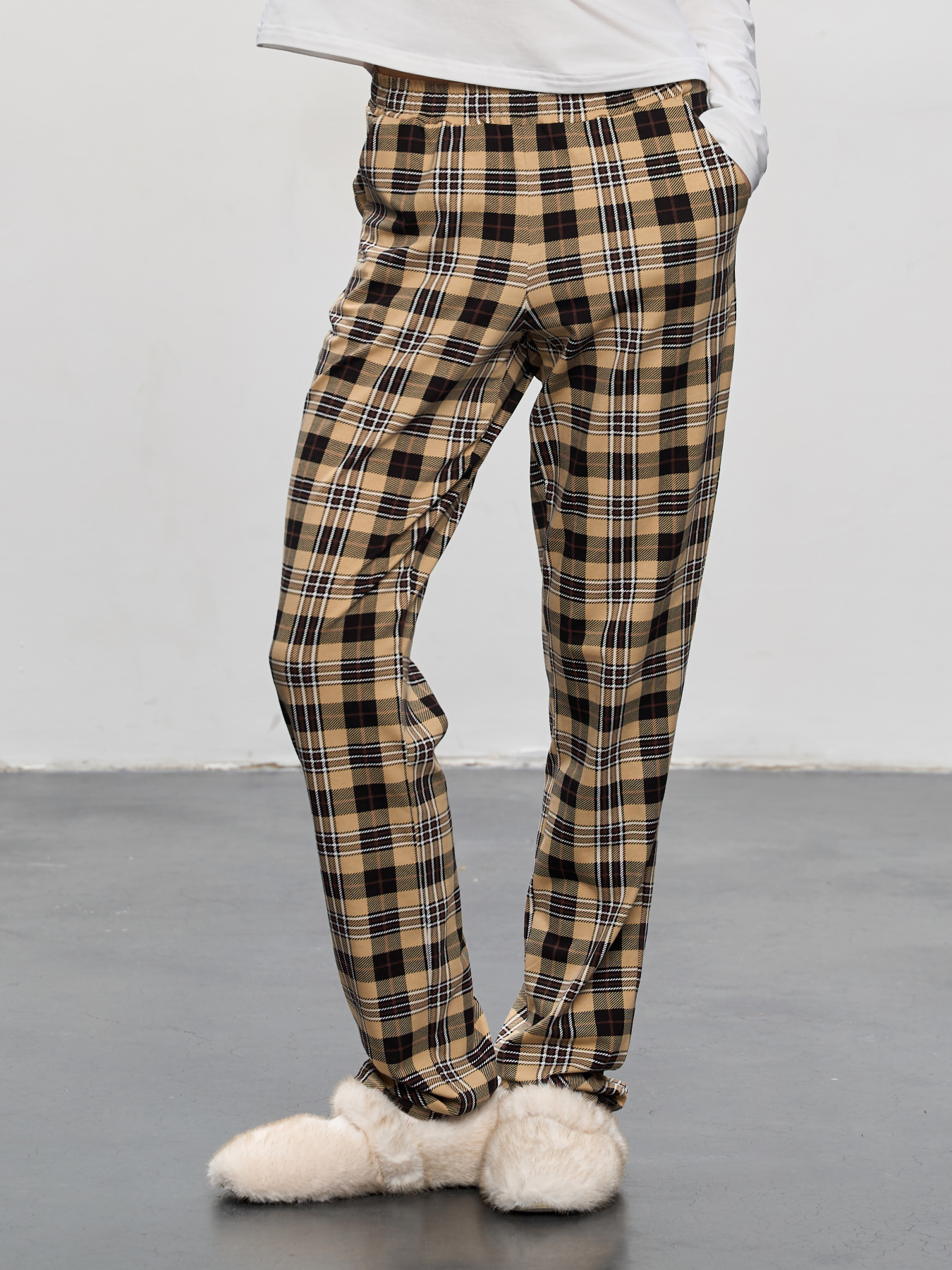 Штаны для дома Роза модель 250910_brown Фото