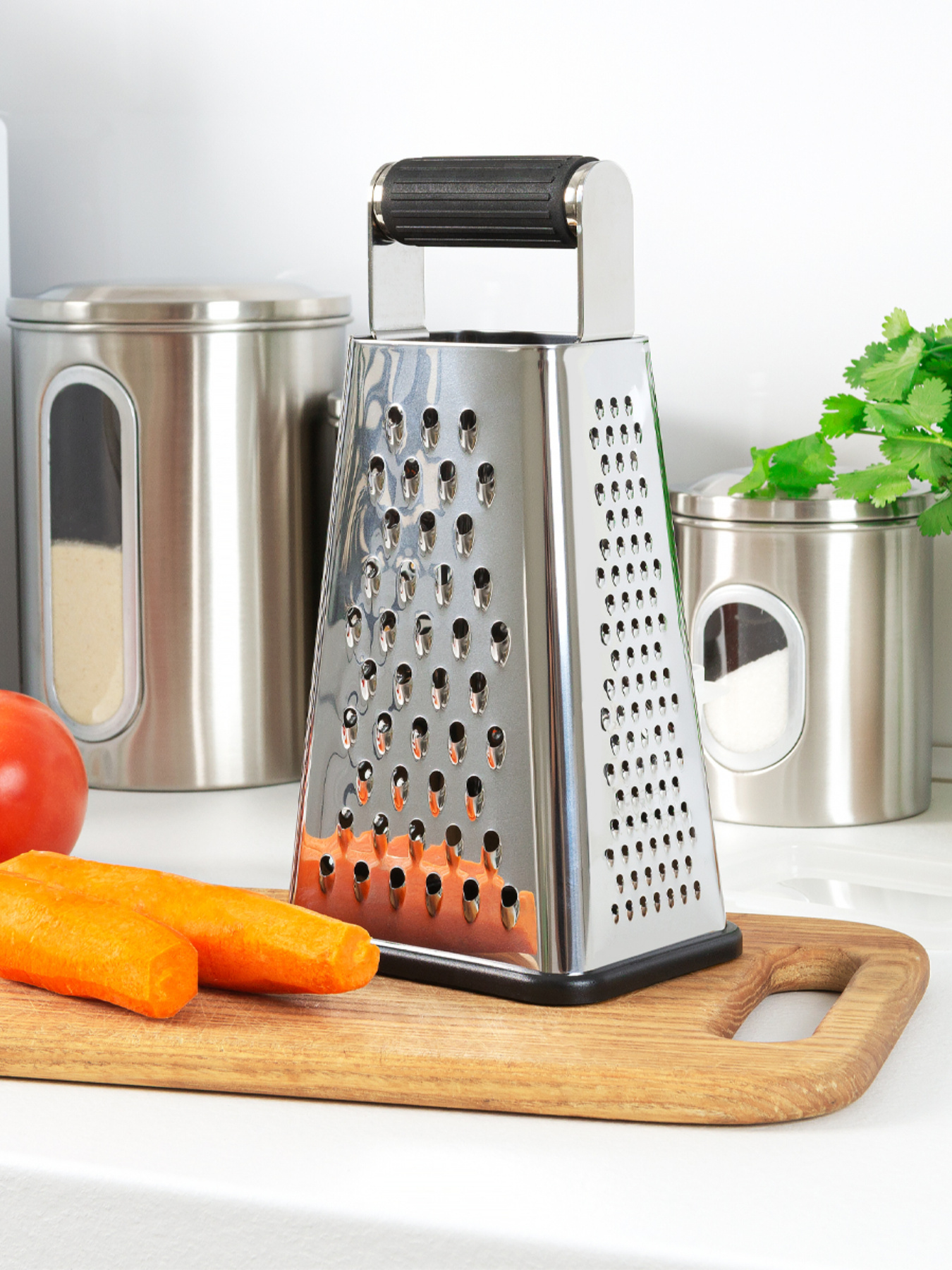 Терка 4-сторонняя из нержавеющей стали MBM HOME модель KP-142 SS Фото