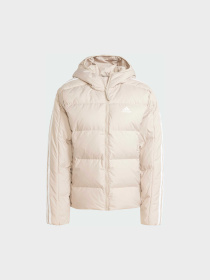 Пуховик Essentials 3-Stripes Mid Down Hooded модель IX8924 Фото