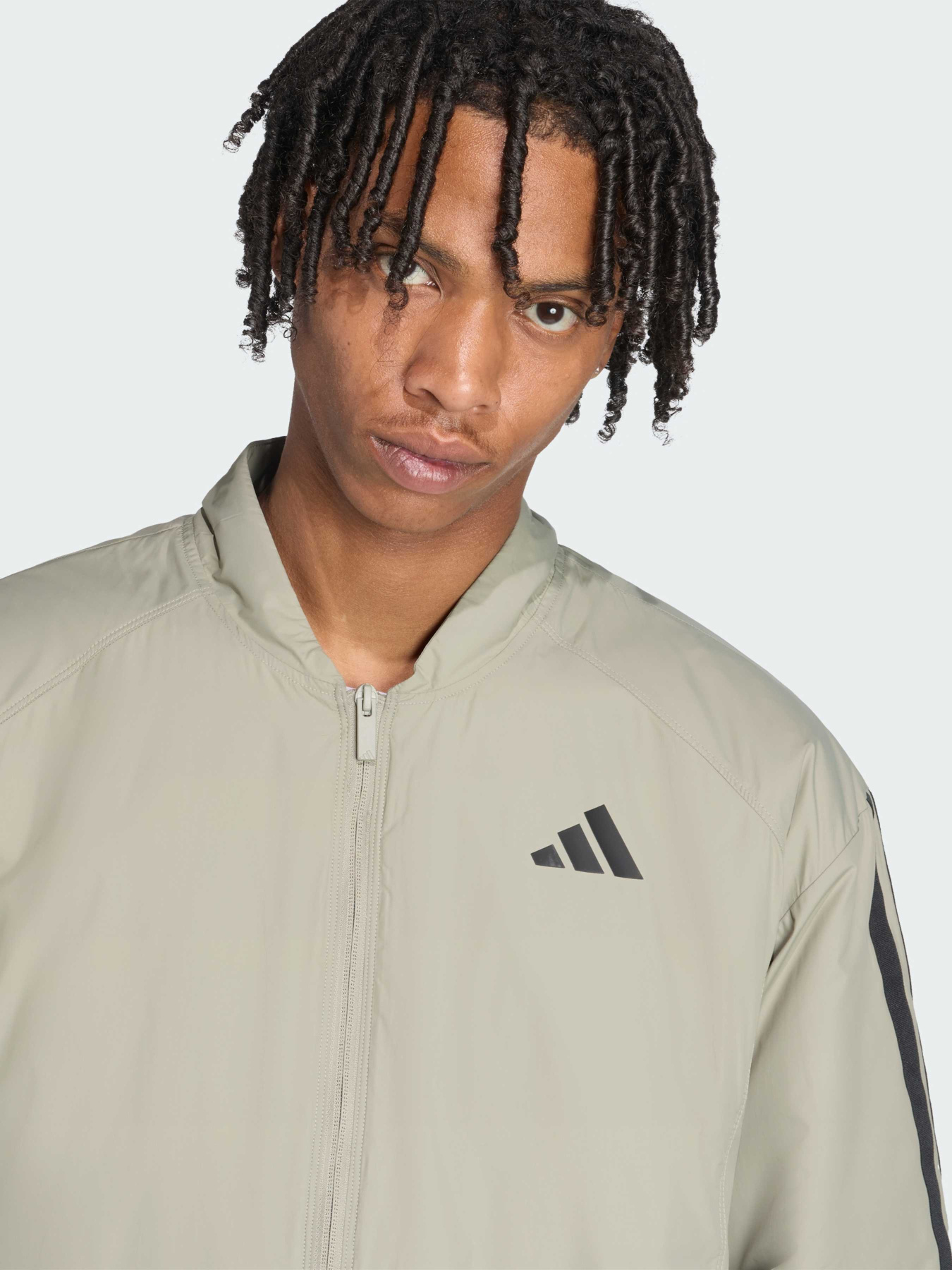 Бомбер Essentials CLIMAWARM 3-Stripes Insulated модель JV5170 Фото