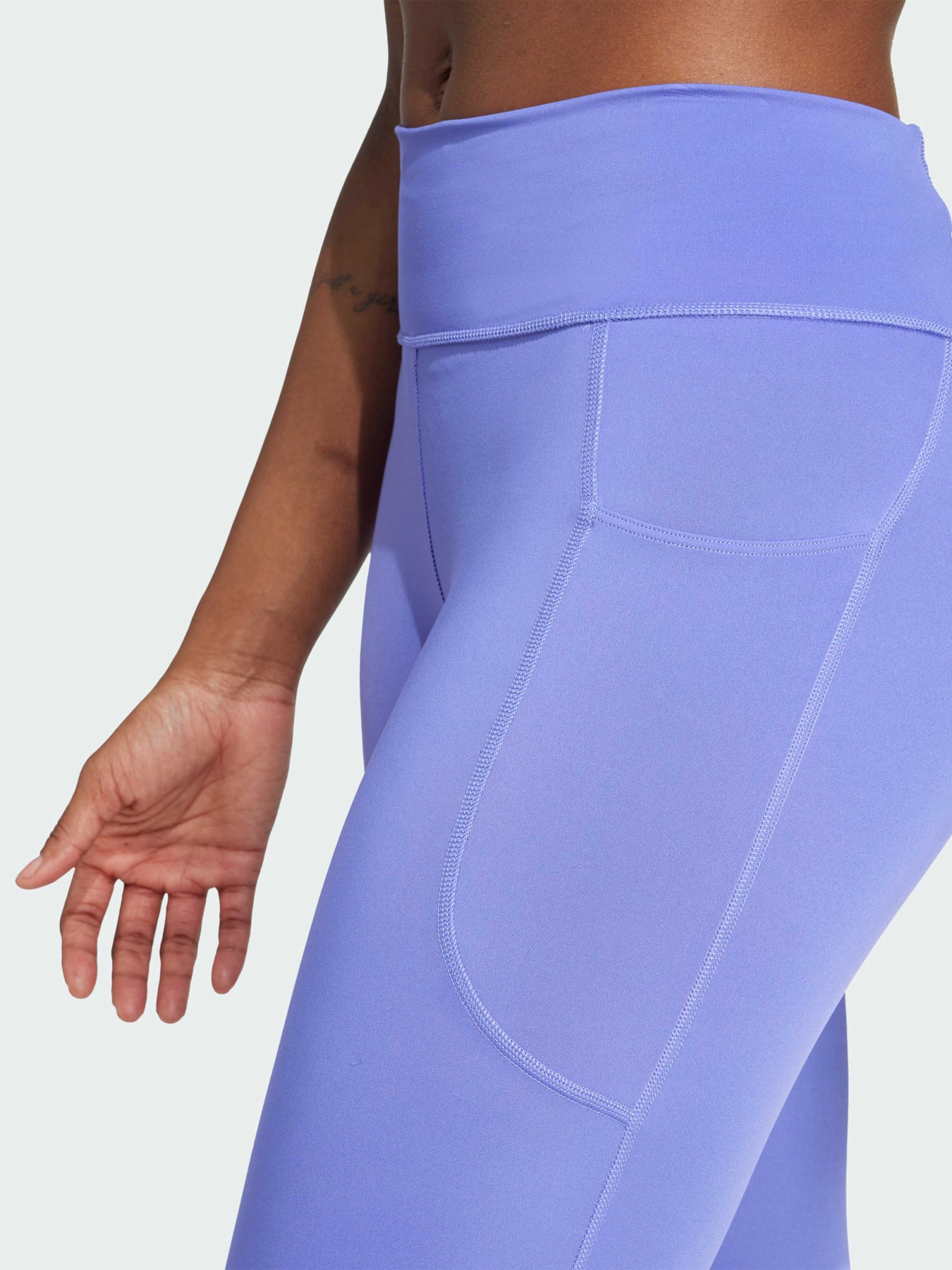 Леггинсы Daily Run 3-Stripes 7/8 модель IX0273 Фото