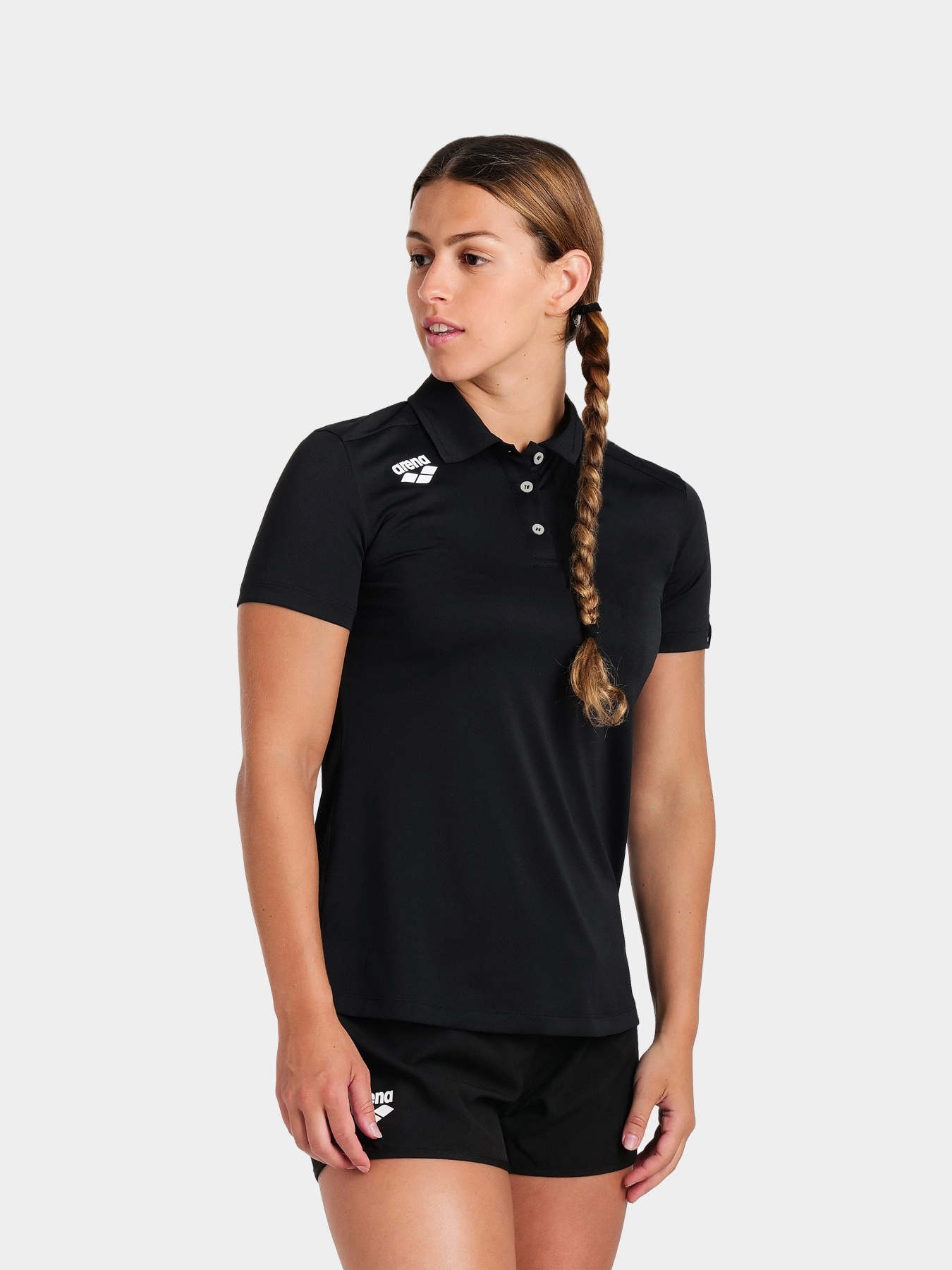 Жіноче поло Arena TEAM POLOSHIRT SOLID модель 004894-500 Фото