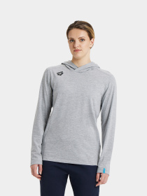 Лонгслив Arena TEAM HOODED LONG SLEEVE T-SHIR модель 004903-550 Лонгслив Arena TEAM HOODED LONG SLEEVE T-SHIR модель 004903-550 Фото