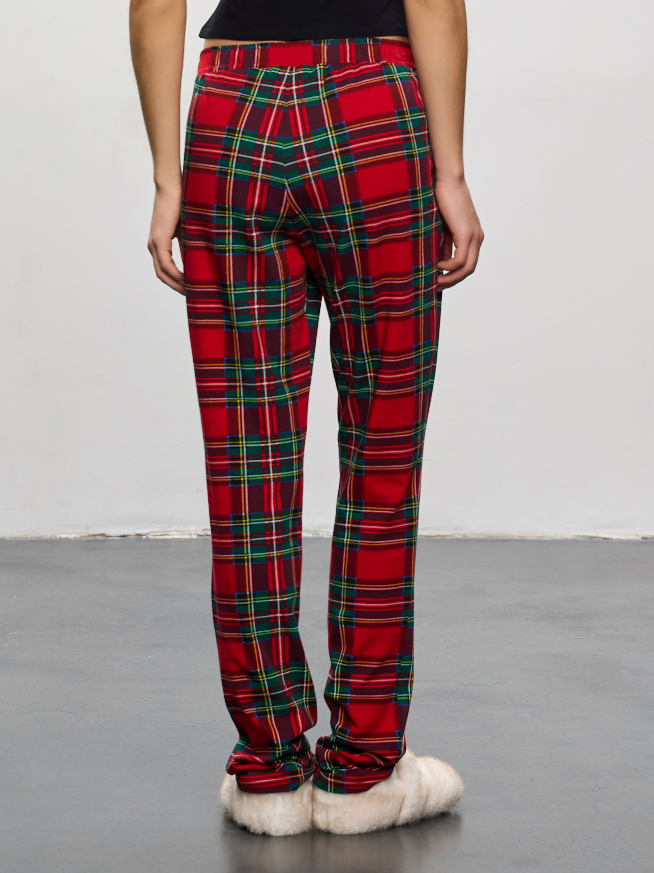 Штаны для дома Роза модель 250910_red Фото