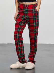 Штаны для дома Роза модель 250910_red Фото