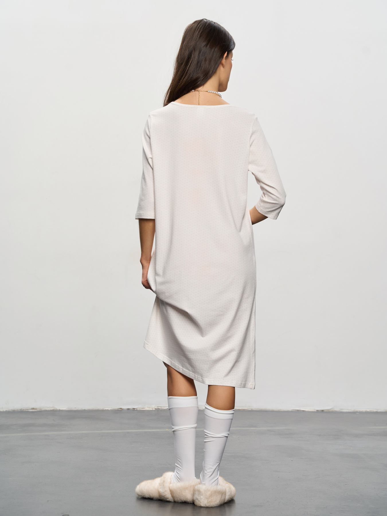 Ночная рубашка Роза модель 250912_milk Фото