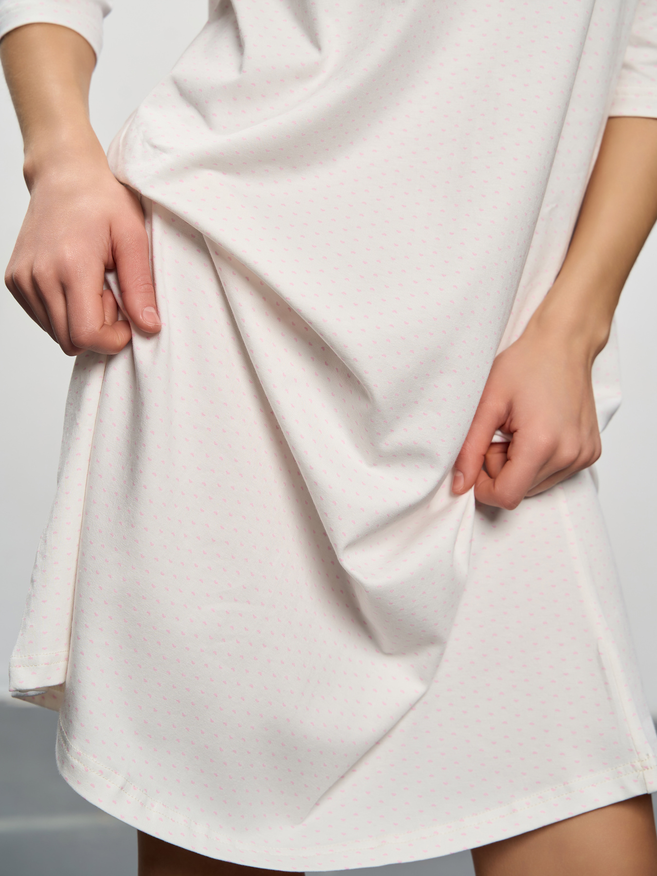 Ночная рубашка Роза модель 250912_milk Фото