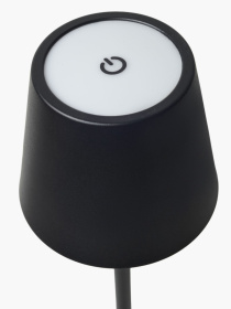 Настільна світлодіодна лампа з акумулятором чорна MBM HOME модель DH-LAMP-15 BLACK Настільна світлодіодна лампа з акумулятором чорна MBM HOME модель DH-LAMP-15 BLACK Фото