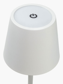 Настільна світлодіодна лампа з аккумулятором біла MBM HOME модель DH-LAMP-15 WHITE Настільна світлодіодна лампа з аккумулятором біла MBM HOME модель DH-LAMP-15 WHITE Фото