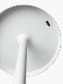 Настільна світлодіодна лампа з аккумулятором біла MBM HOME модель DH-LAMP-15 WHITE Настільна світлодіодна лампа з аккумулятором біла MBM HOME модель DH-LAMP-15 WHITE Фото