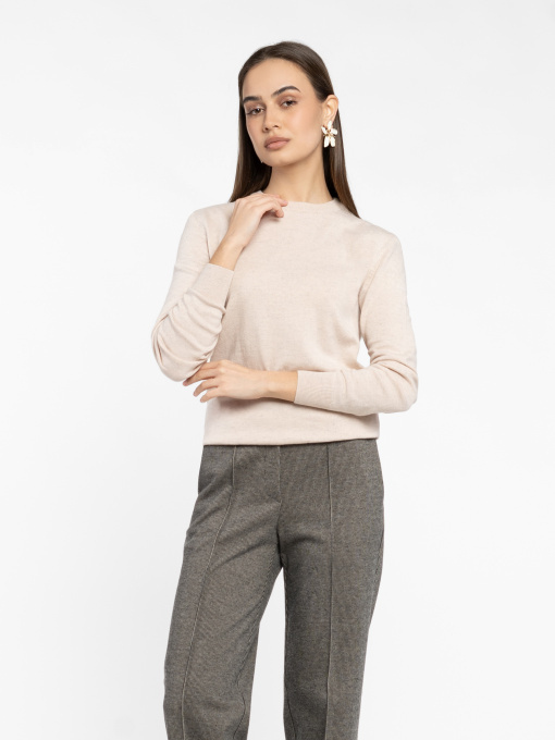 Джемпер жіночий Arber бежевий модель W10.02.16.611 Фото