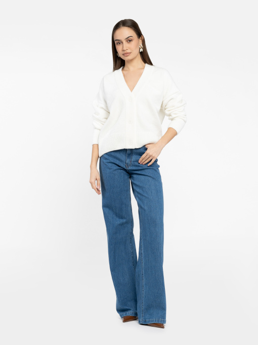 Кардиган жіночий Arber білий модель W10.39.00.532 Фото