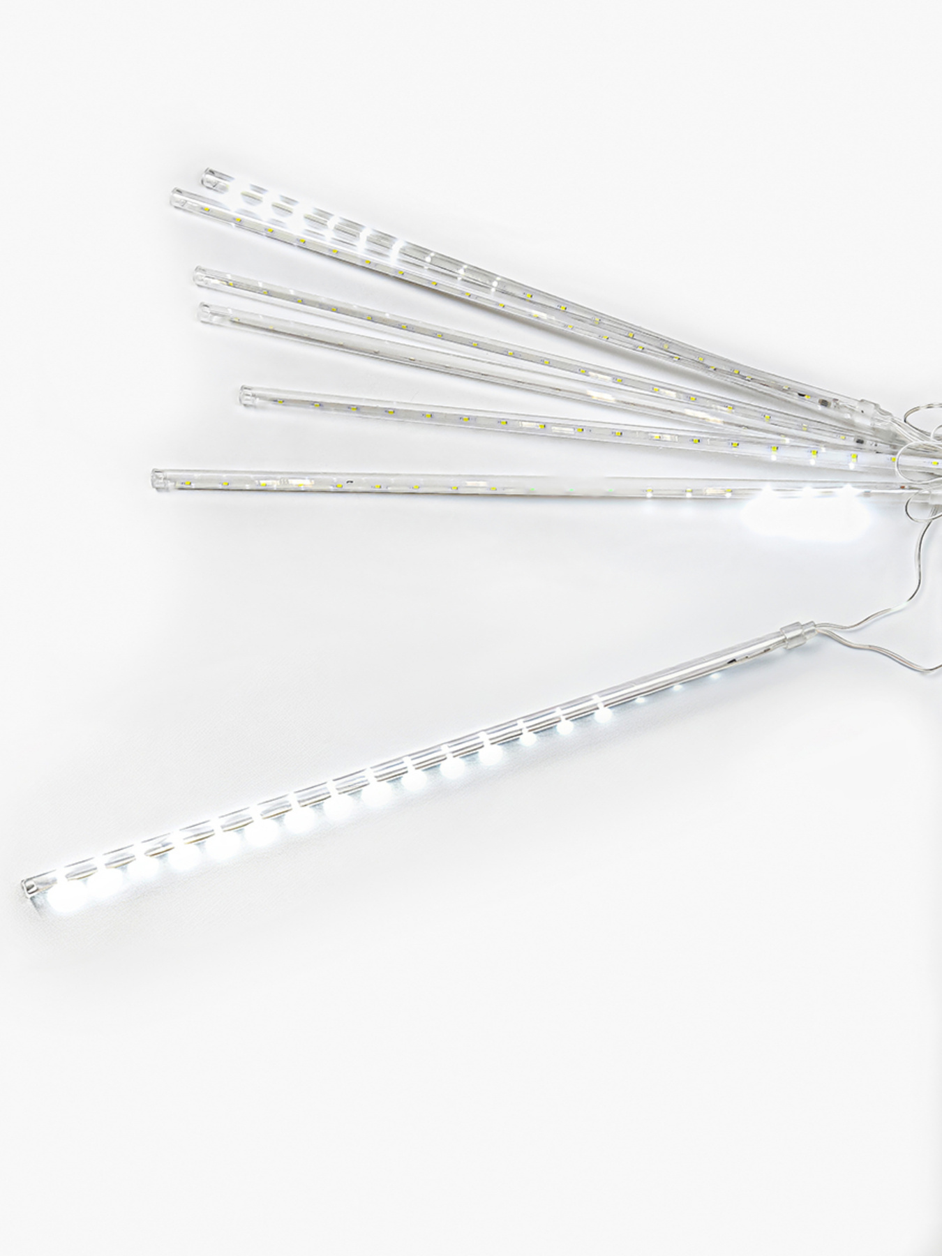 Світлодіодна гірлянда "Бурулька" модель DH-LAMP-09 WHITE Фото