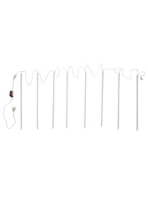 Світлодіодна гірлянда "Бурулька" модель DH-LAMP-09 WHITE Фото