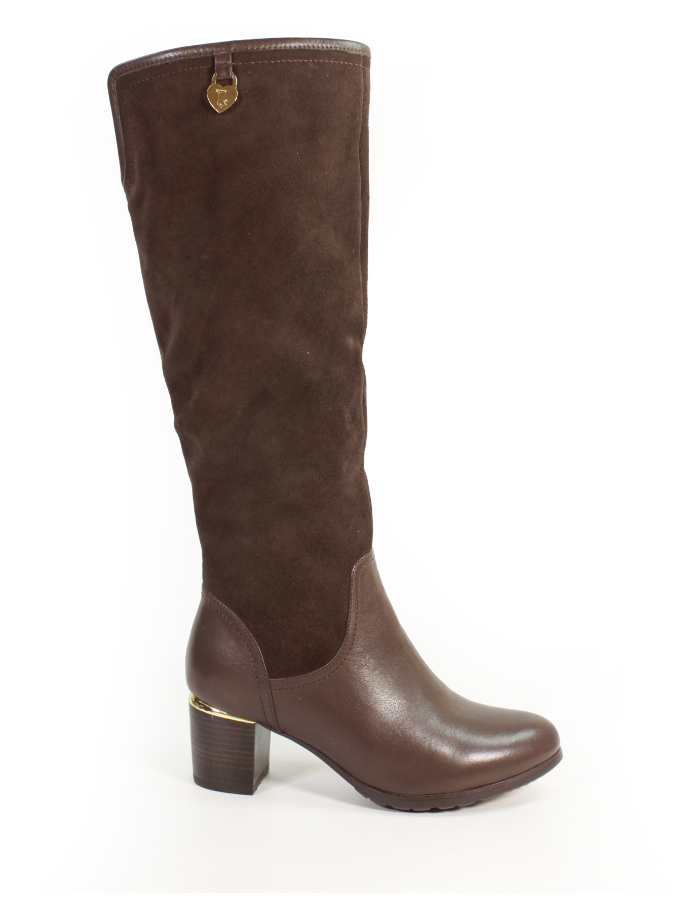 Жіночі зимові шкіряні чоботи модель AH2036-57-8767 Фото