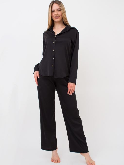 Giulia Женский шелковый пижамный комплект блуза и штаны HELENA 5508/050 модель UP-00000980 Фото