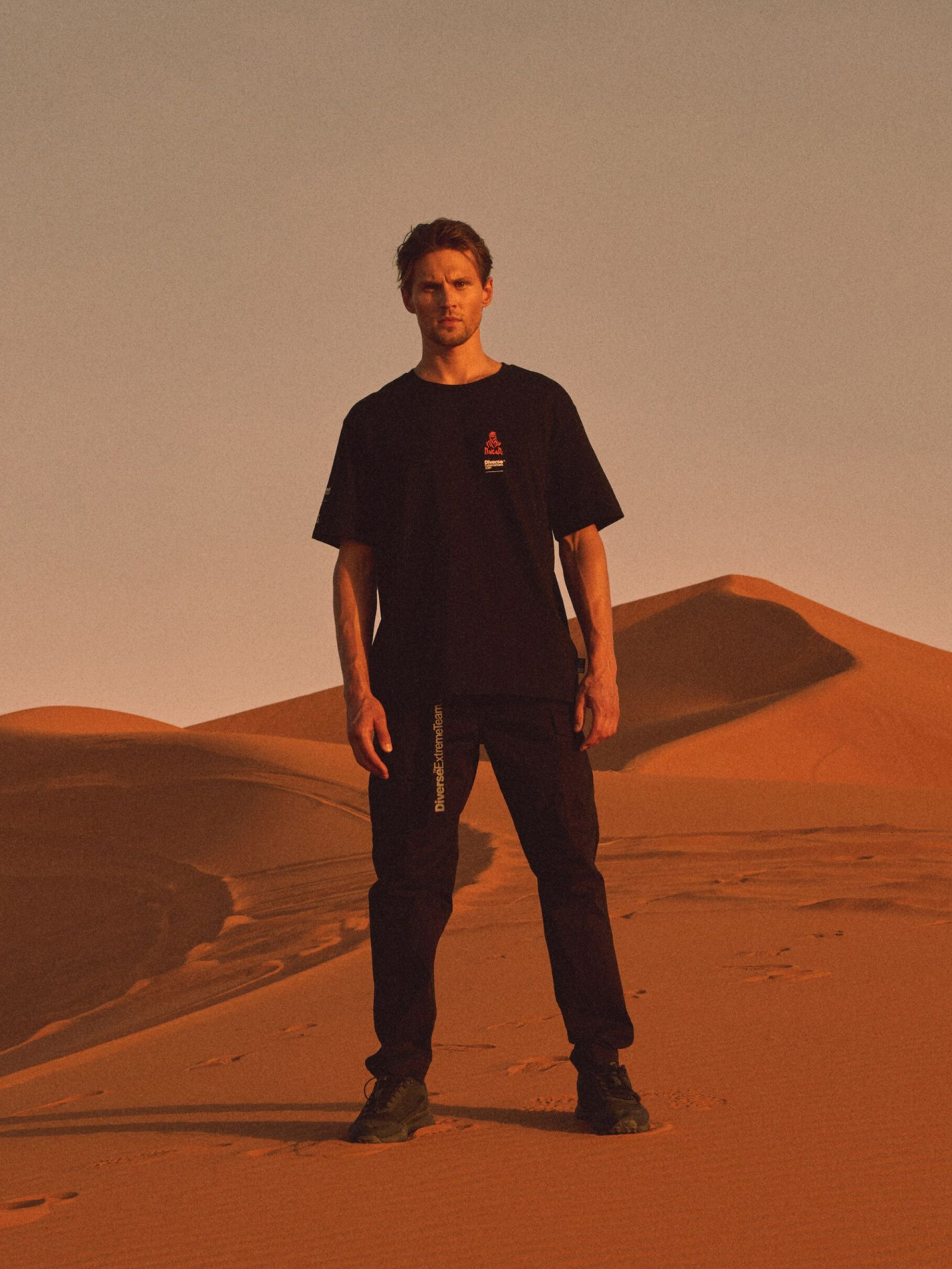 Футболка чоловіча DKR DES 1525 чорна модель 10048099 Фото