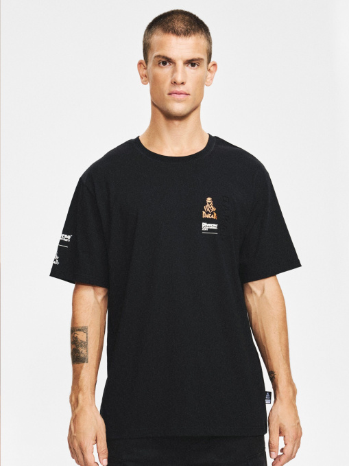 Футболка чоловіча DKR DES 1525 чорна модель 10048099 Фото