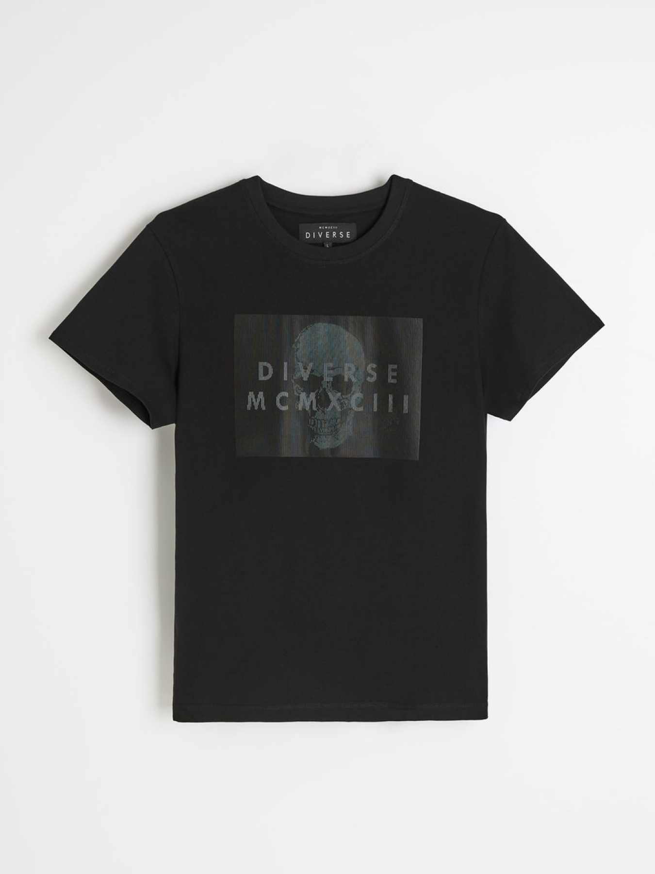 Футболка чоловіча PRM SK LOGO з принтом чорна модель 10048111 Фото