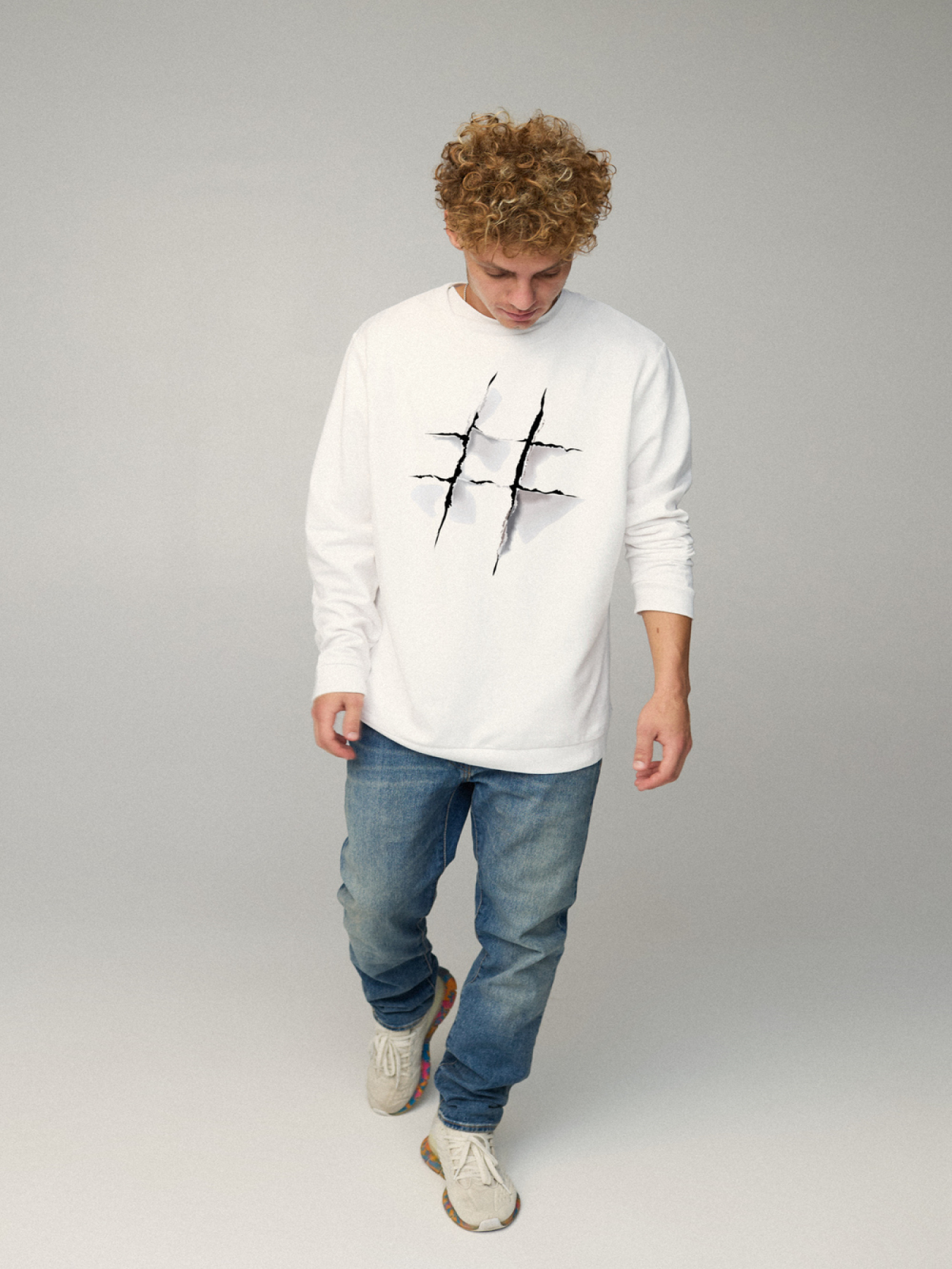 Світшот YAPPI модель BSMW30014 Фото