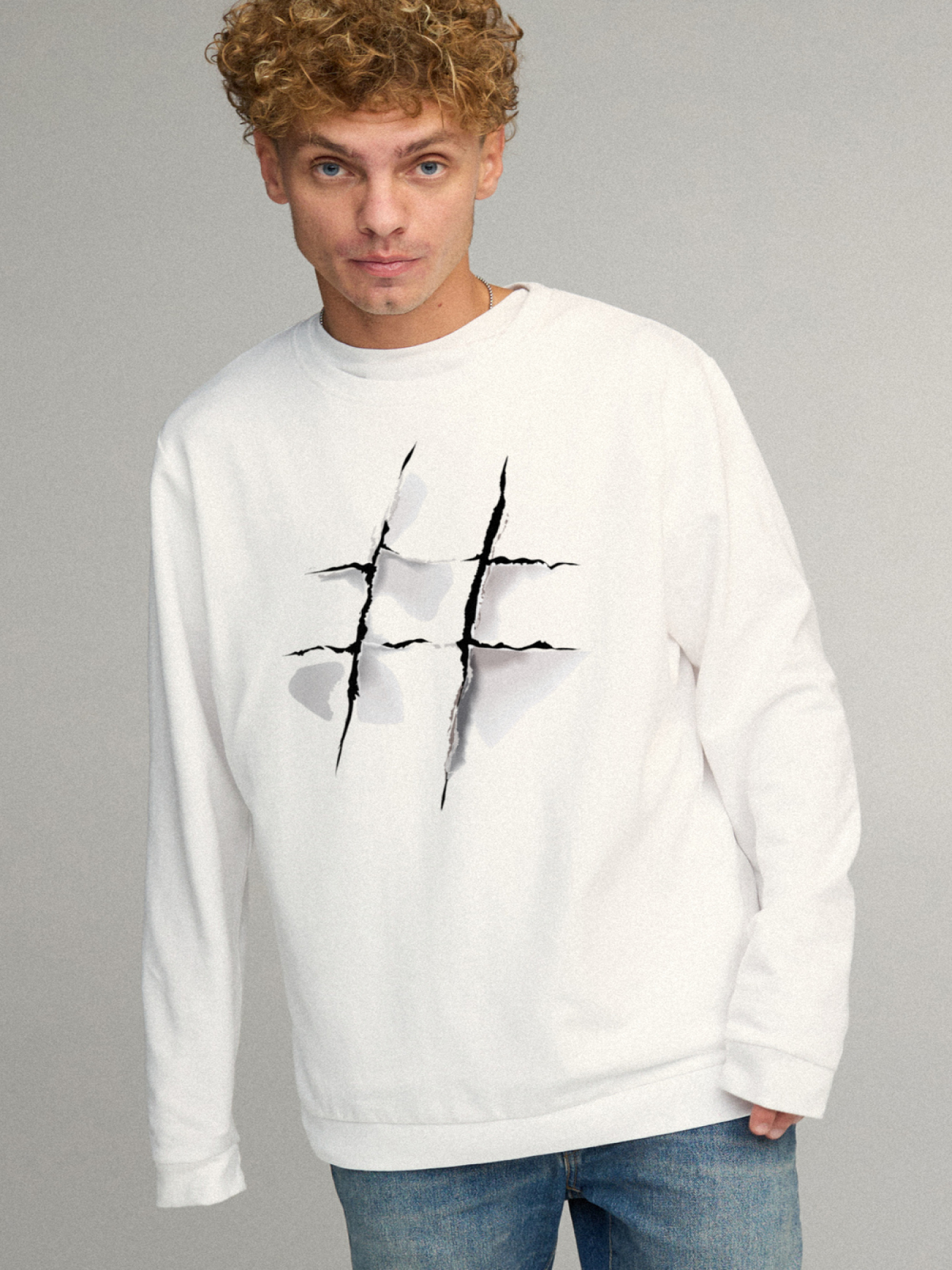 Світшот YAPPI модель BSMW30014 Фото