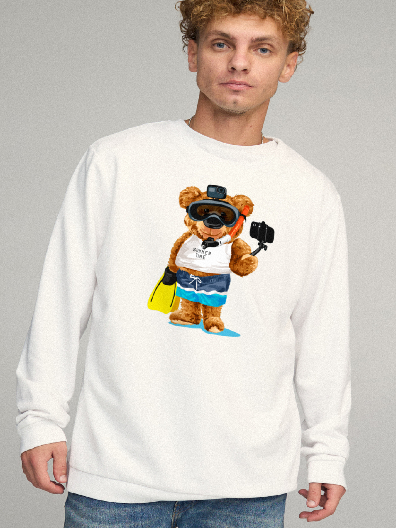 Світшот YAPPI модель BSMW30019 Фото