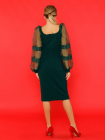 Сукні ISSA Plus модель 13085_green Фото