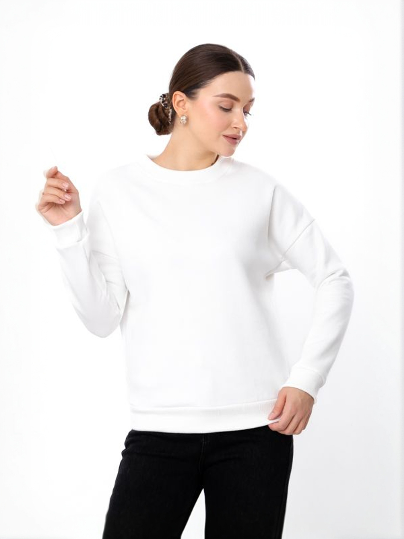 Свитшот Носи своє модель 8175-025-svtlo-molochnij Свитшот Носи своє модель 8175-025-svtlo-molochnij Фото