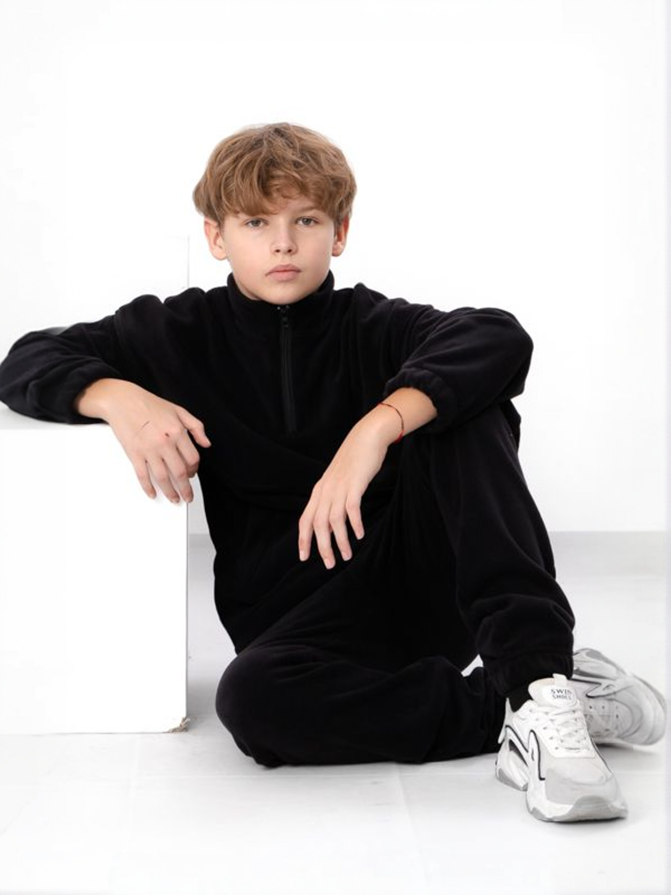 Повседневный костюм Носи своє модель 6453-027-1-chornij Фото