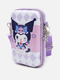 Сумка для девочки  цвет фиолетовый ЦБ-00273799 модель ЦБ-00273799 Фото