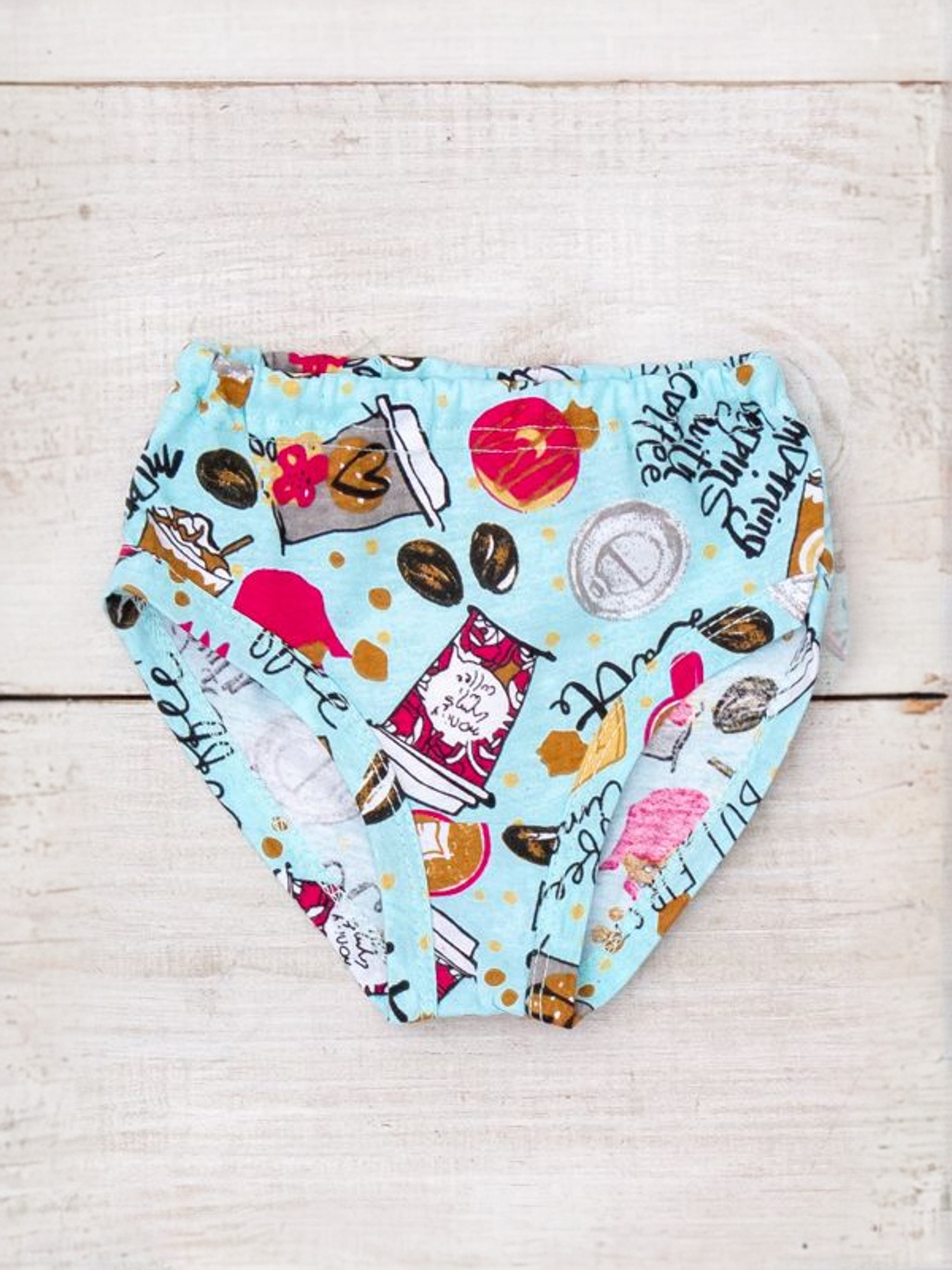 Класичні труси для дівчинки з принтом, Блідо-блакитний Носи Своє (272-002V) модель 272-002v-coffee Класичні труси для дівчинки з принтом, Блідо-блакитний Носи Своє (272-002V) модель 272-002v-coffee Фото