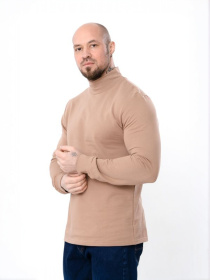 Чоловіча утеплена водолазка з манжетами, Капучино Носи Своє (8318-023) модель 8318-023-kava Фото