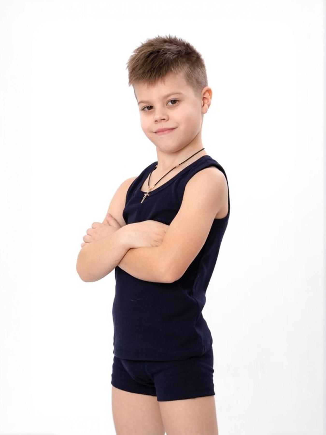 Комплект білизни Носи своє модель 6323-008-chornilxno-sinj Фото