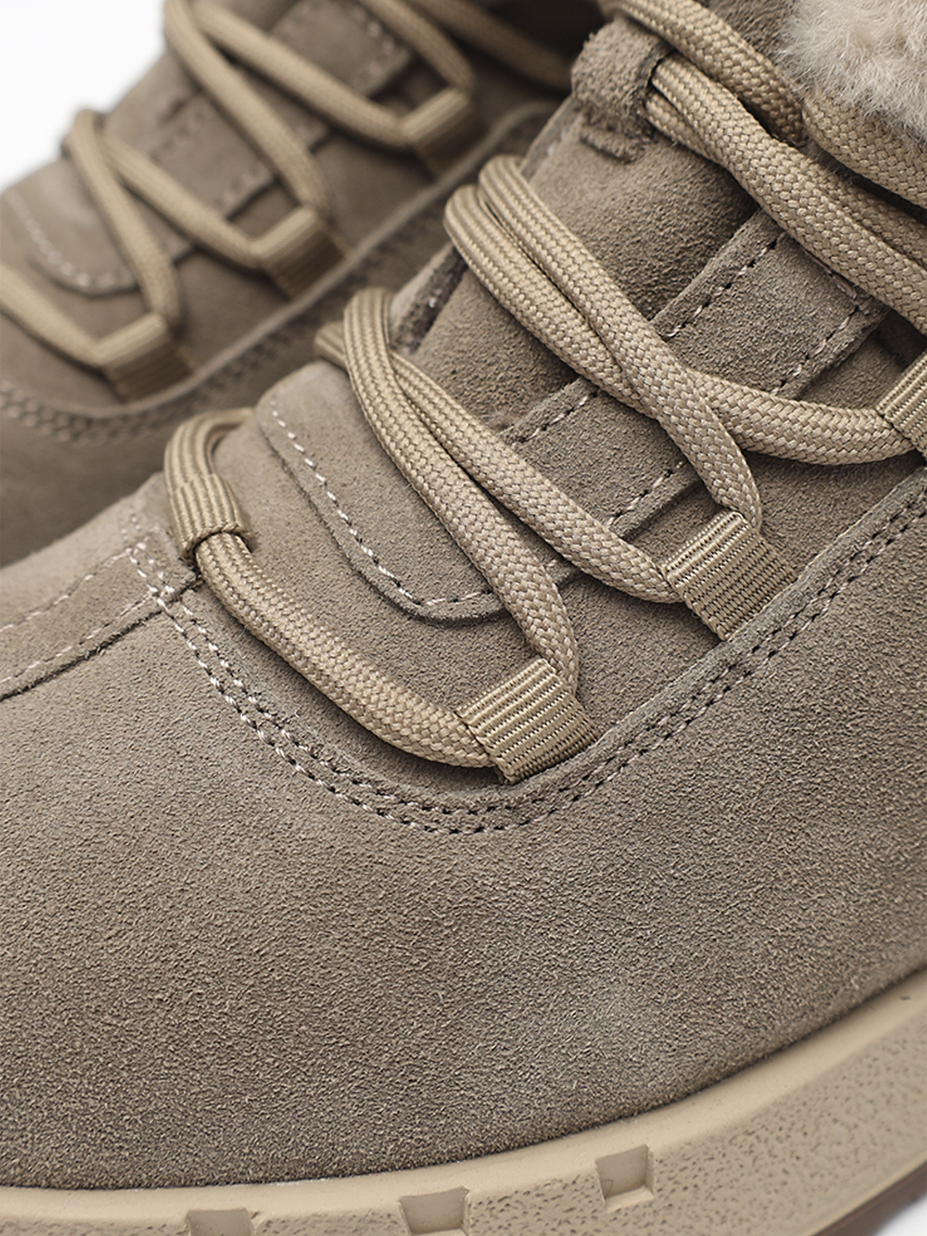 Ботинки женские  цвет бежевый ЦБ-00275336 модель ЦБ-00275336 Фото