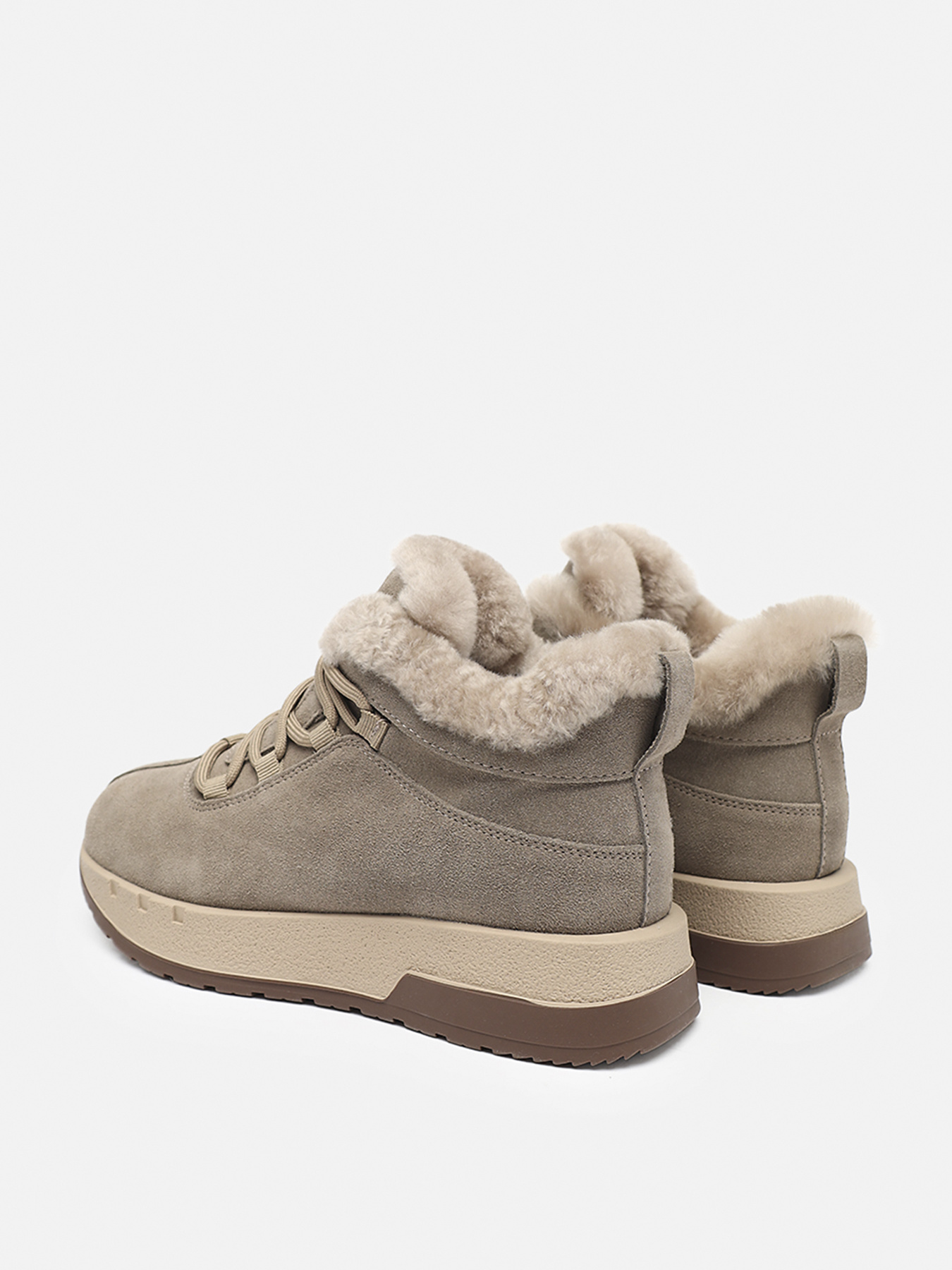 Ботинки женские  цвет бежевый ЦБ-00275336 модель ЦБ-00275336 Фото