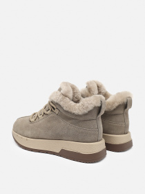 Ботинки женские  цвет бежевый ЦБ-00275336 модель ЦБ-00275336 Фото