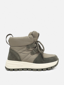 Дутики женские  цвет хаки ЦБ-00275427 модель ЦБ-00275427 Фото