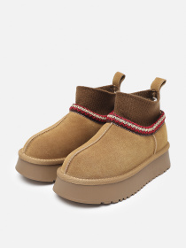 Уггі жіночі  колір коричневий ЦБ-00275430 модель ЦБ-00275430 Фото