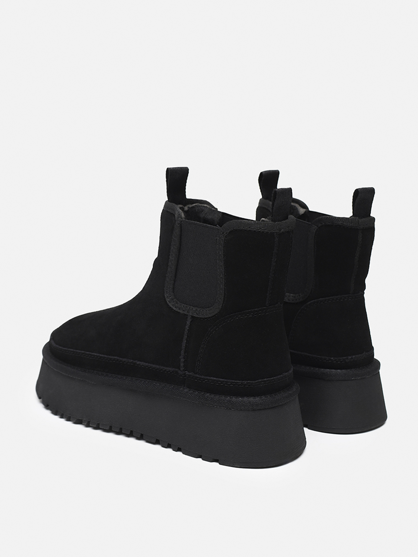 Угги женские  цвет черный ЦБ-00275431 модель ЦБ-00275431 Фото