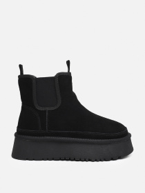 Угги женские  цвет черный ЦБ-00275431 модель ЦБ-00275431 Фото